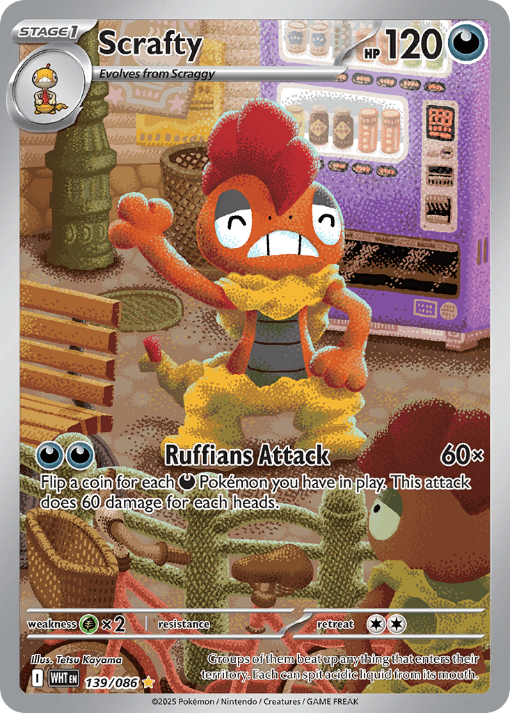Scrafty, 139/86, Standard