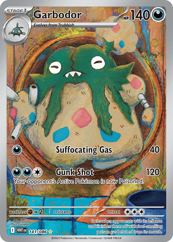 Garbodor, 141/86, Standard