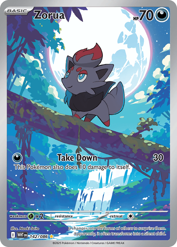 Zorua, 142/86, Standard