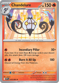 Chandelure, 18/86, Standard