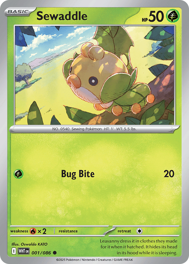 Sewaddle, 1/86, Standard