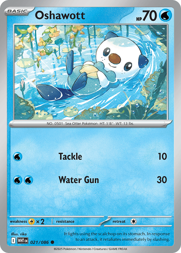 Oshawott, 21/86, Standard