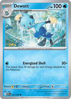 Dewott, 22/86, Standard