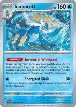 Samurott, 23/86, Standard