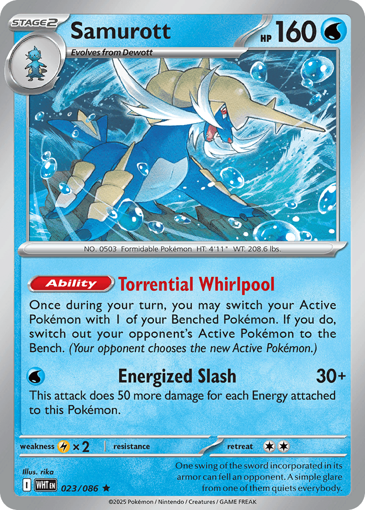Samurott, 23/86, Standard
