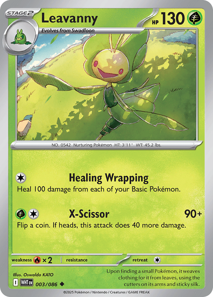 Leavanny, 3/86, Standard