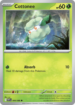 Cottonee, 4/86, Standard