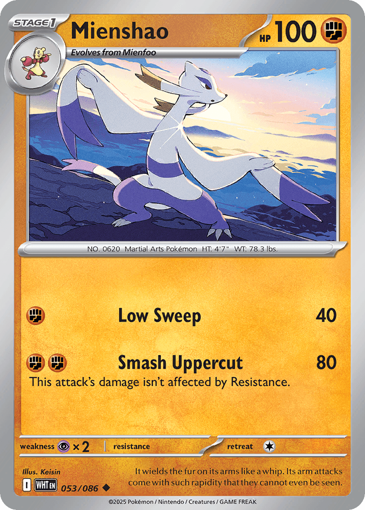Mienshao, 53/86, Standard