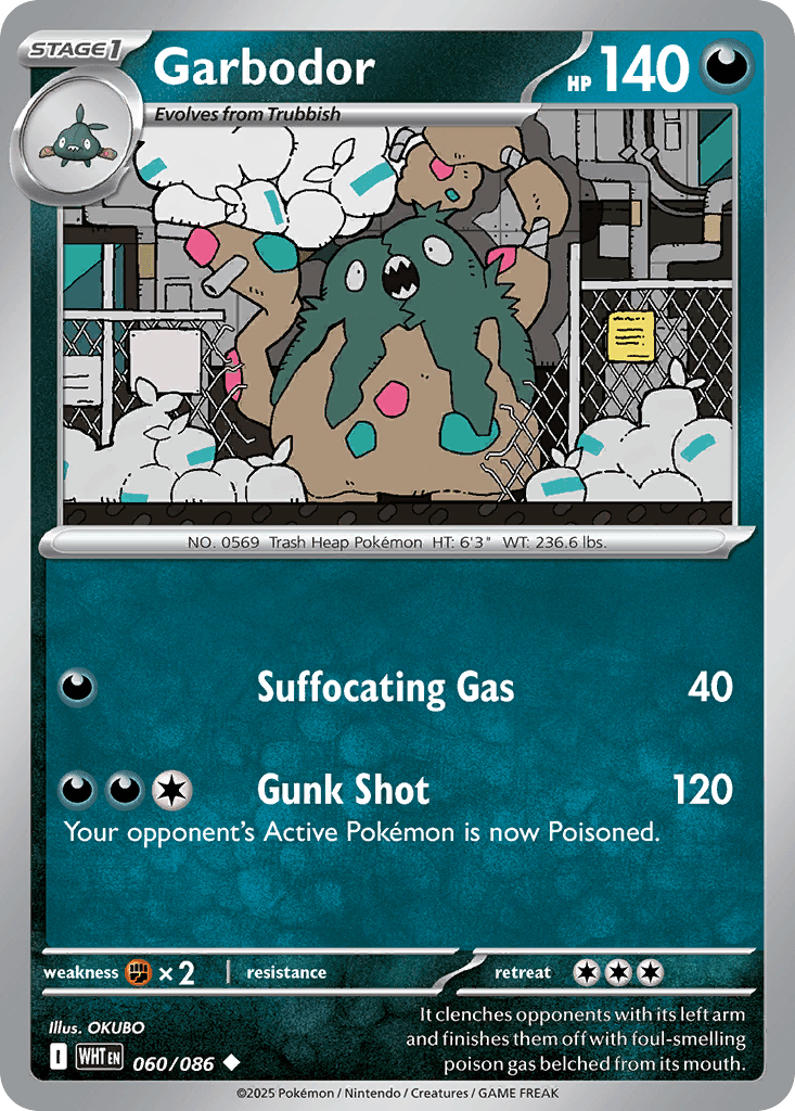 Garbodor, 60/86, Standard