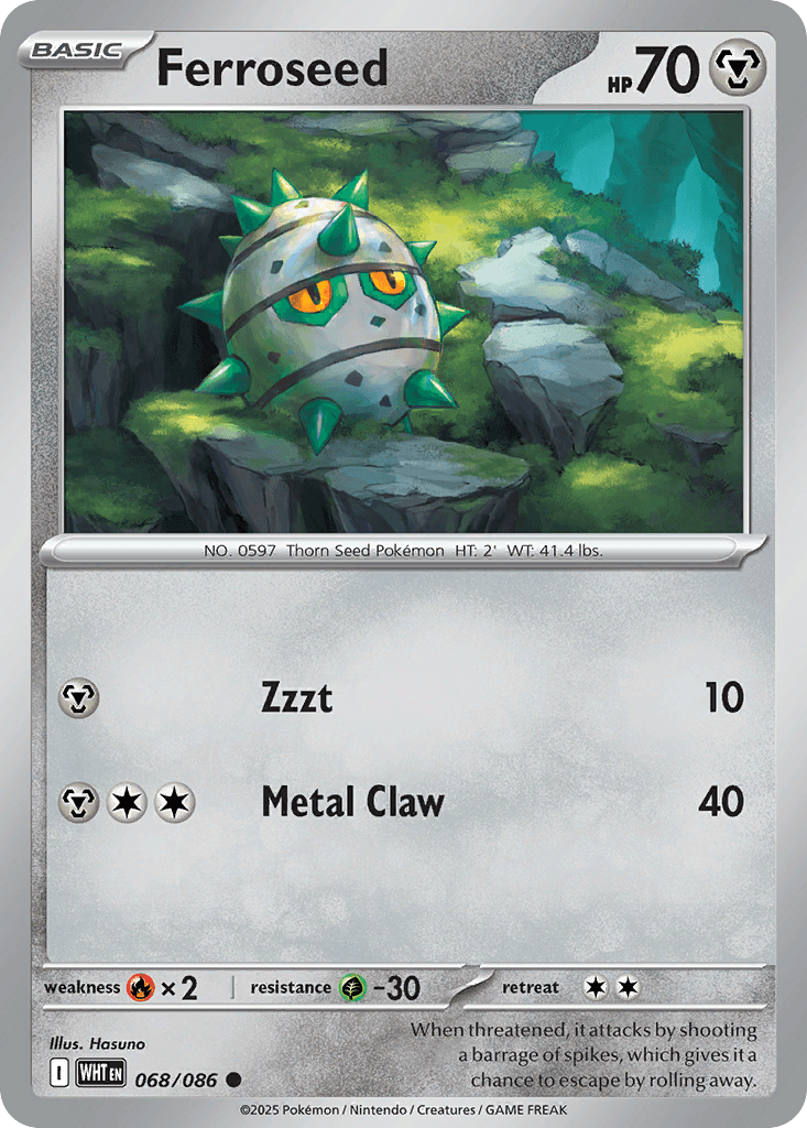 Ferroseed, 68/86, Standard