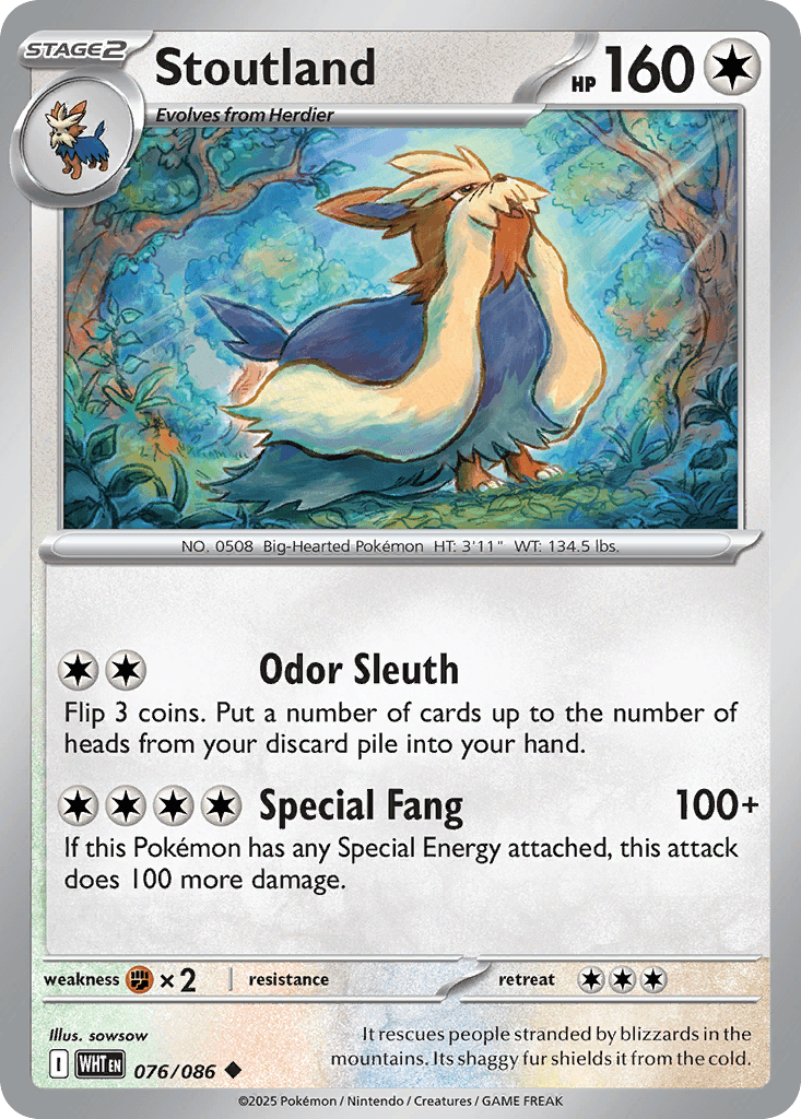 Stoutland, 76/86, Standard