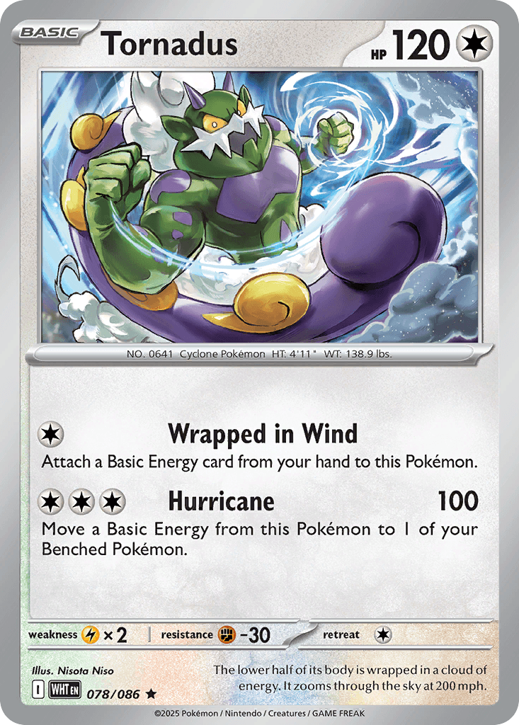 Tornadus, 78/86, Standard