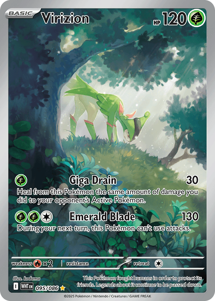 Virizion, 95/86, Standard