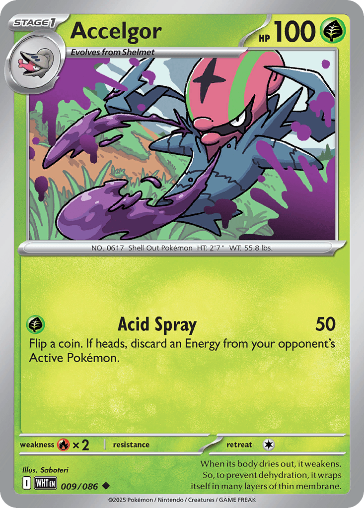 Accelgor, 9/86, Standard
