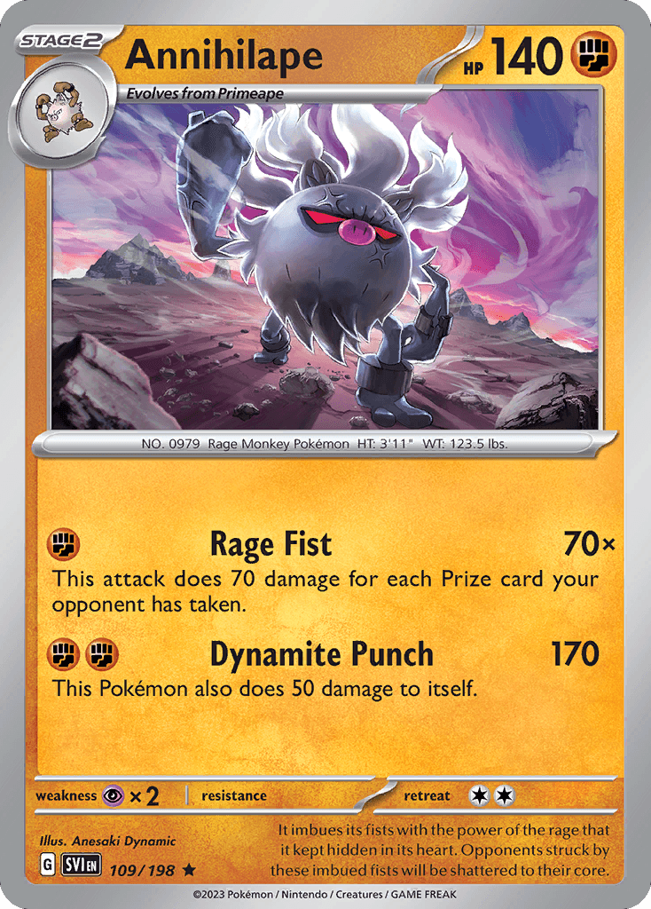 Annihilape, 109/198, Standard