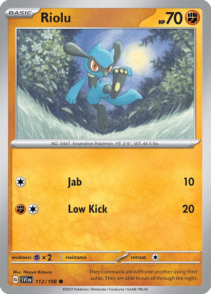 Riolu, 112/198, Standard