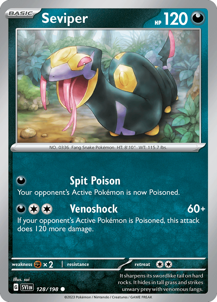 Seviper, 128/198, Standard