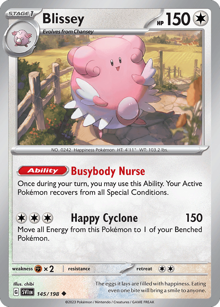 Blissey, 145/198, Standard