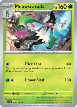 Meowscarada, 15/198, Standard