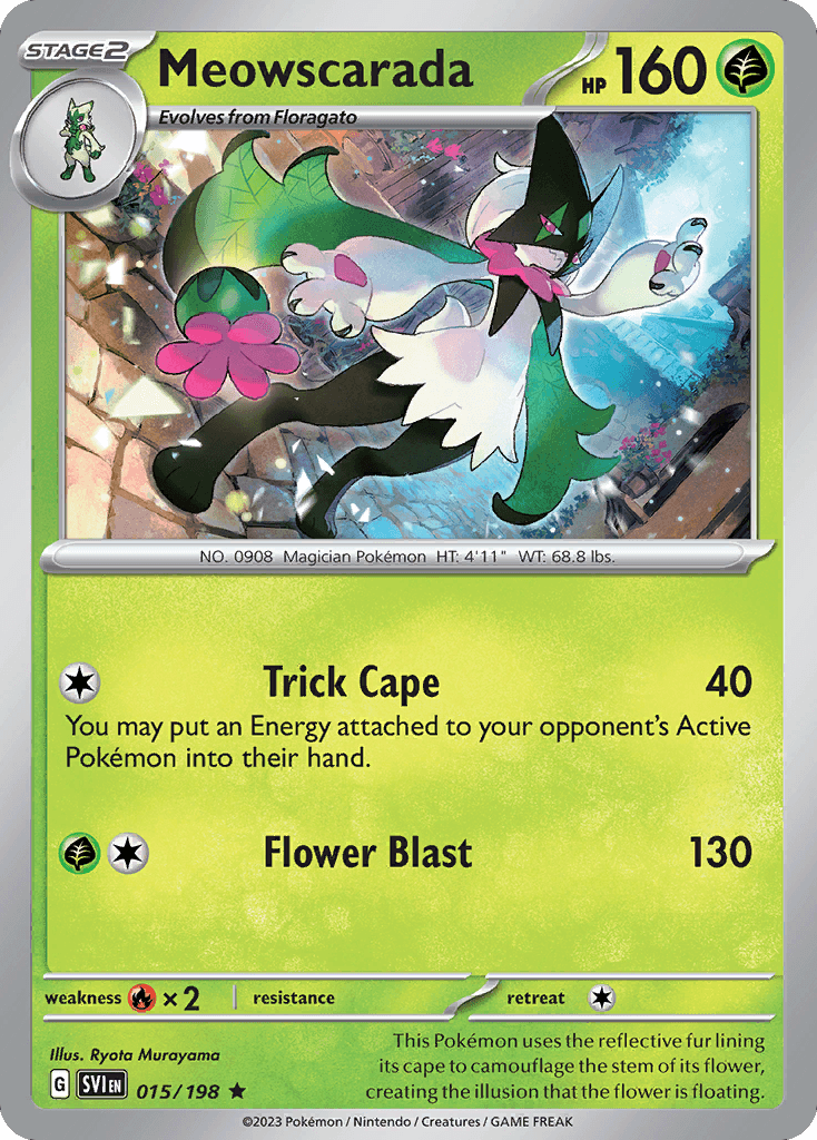 Meowscarada, 15/198, Standard