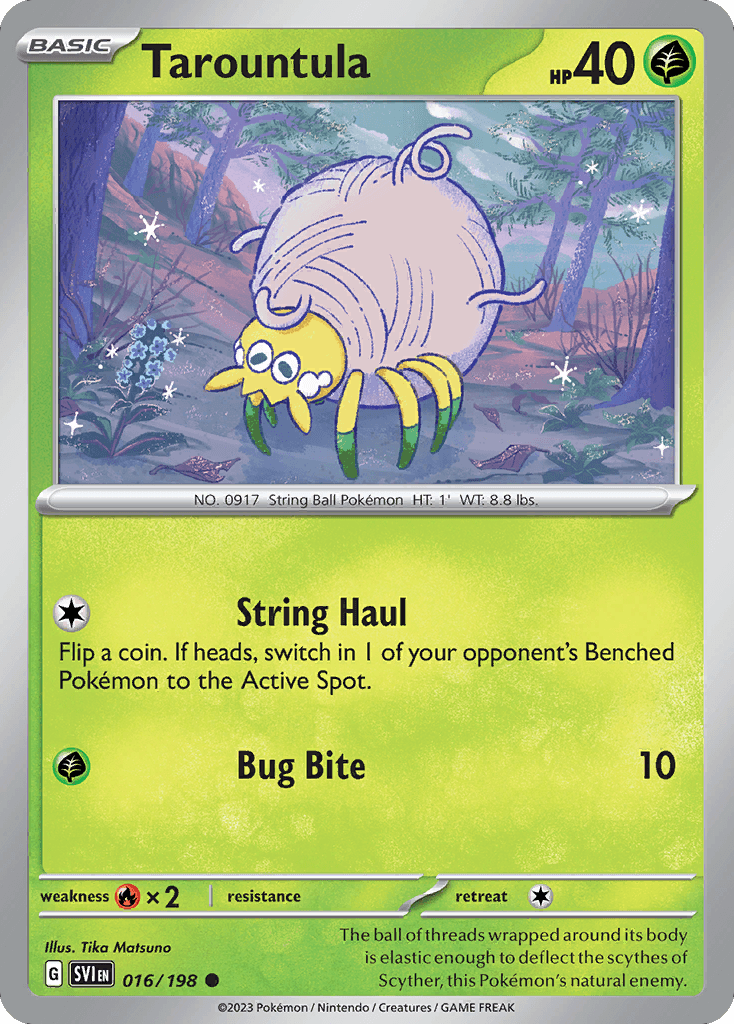 Tarountula, 16/198, Standard