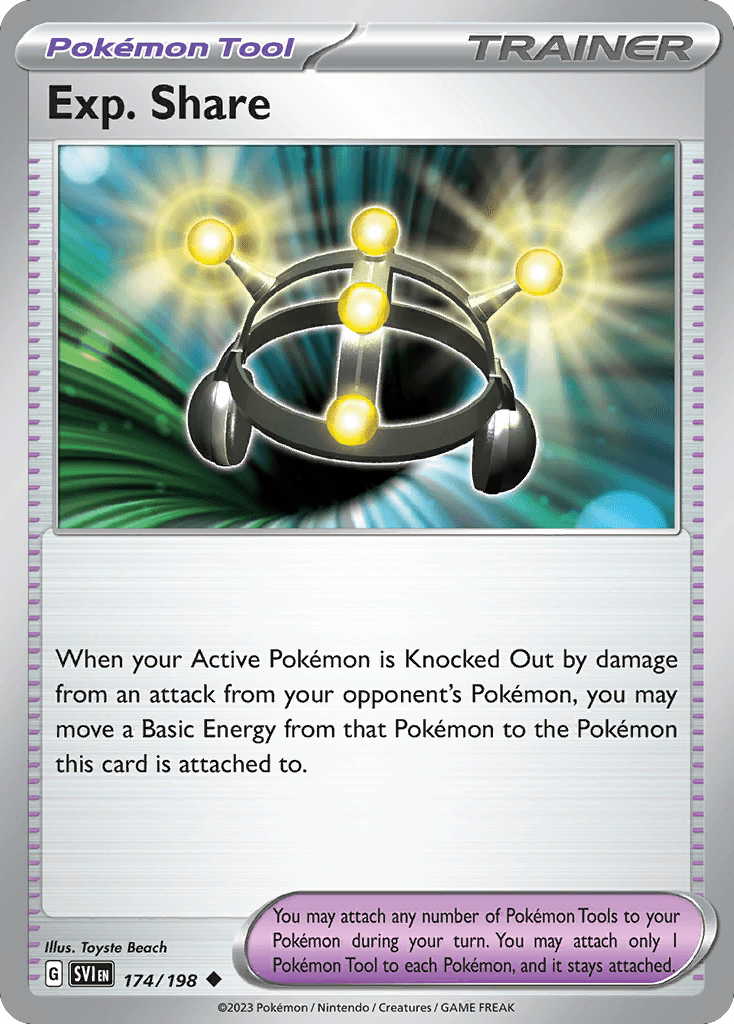 Exp. Share, 174/198, Standard