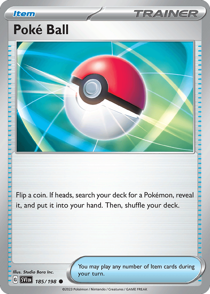 Poké Ball, 185/198, Standard