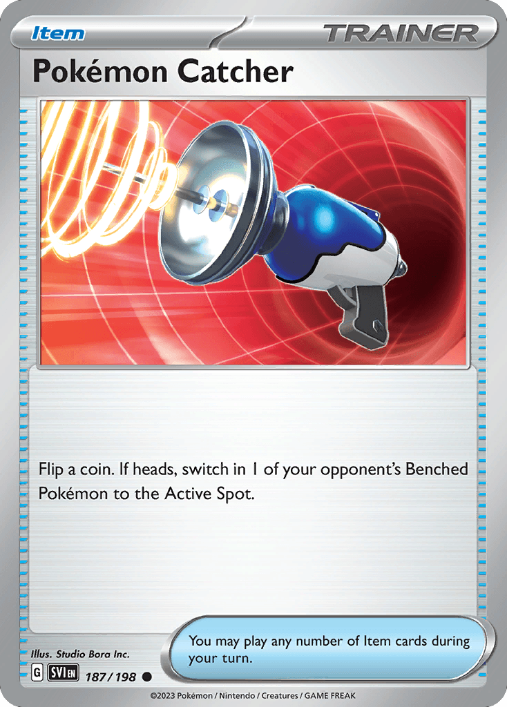 Pokémon Catcher, 187/198, Standard