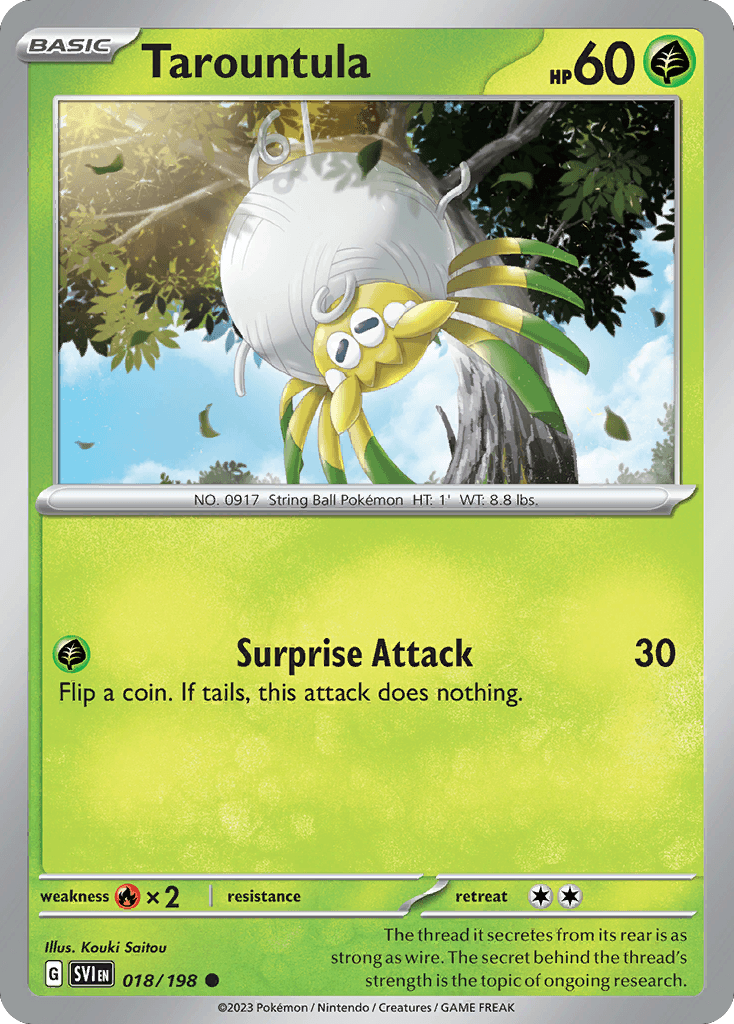 Tarountula, 18/198, Standard