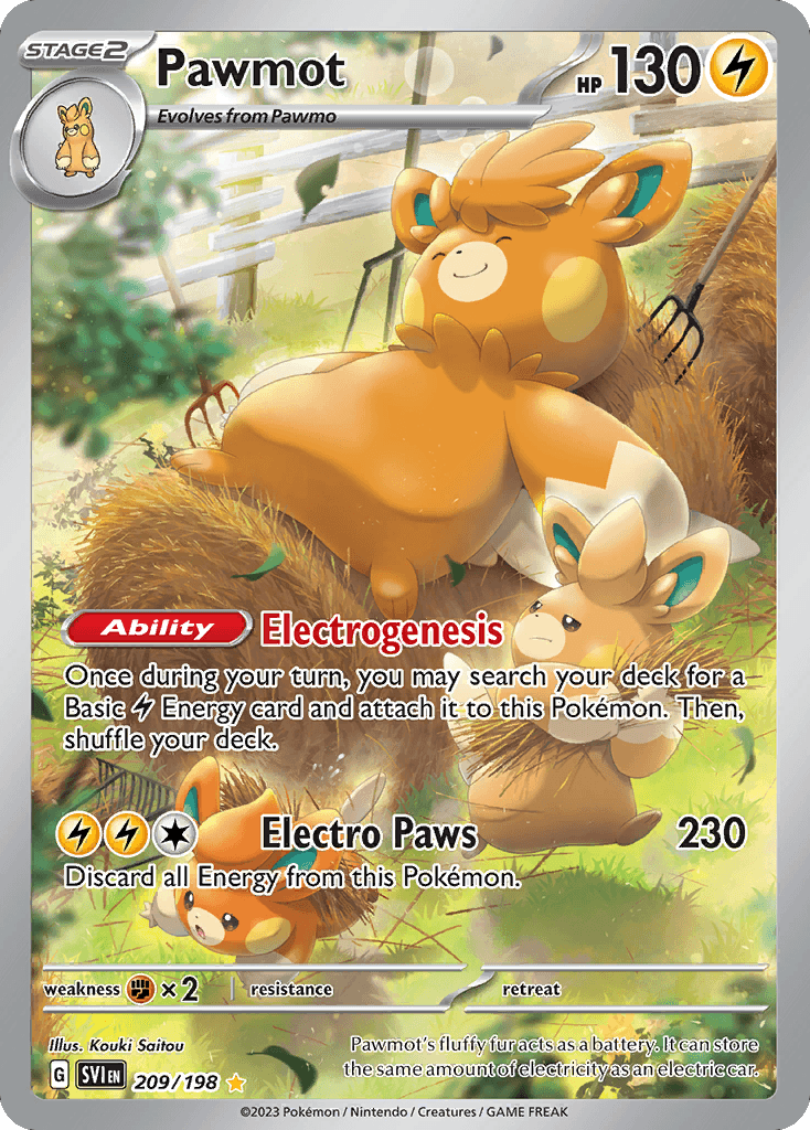 Pawmot, 209/198, Standard