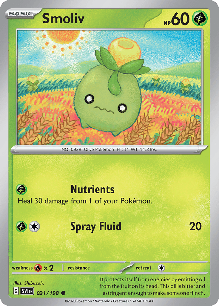 Smoliv, 21/198, Standard