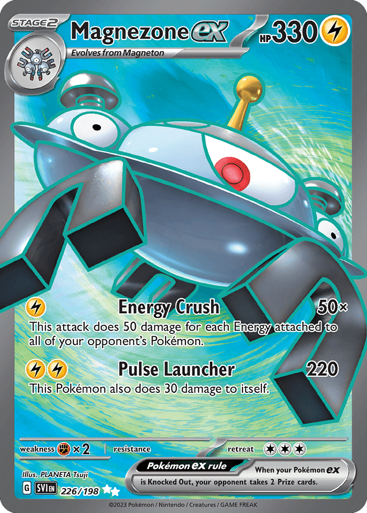 Magnezone ex, 226/198, Standard
