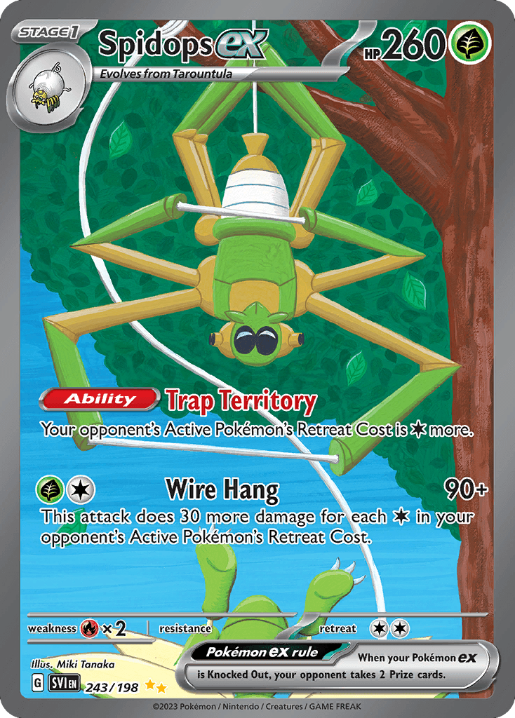 Spidops ex, 243/198, Standard