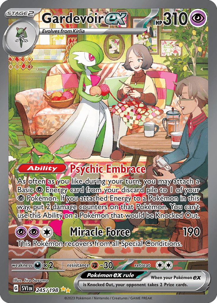 Gardevoir ex, 245/198, Standard