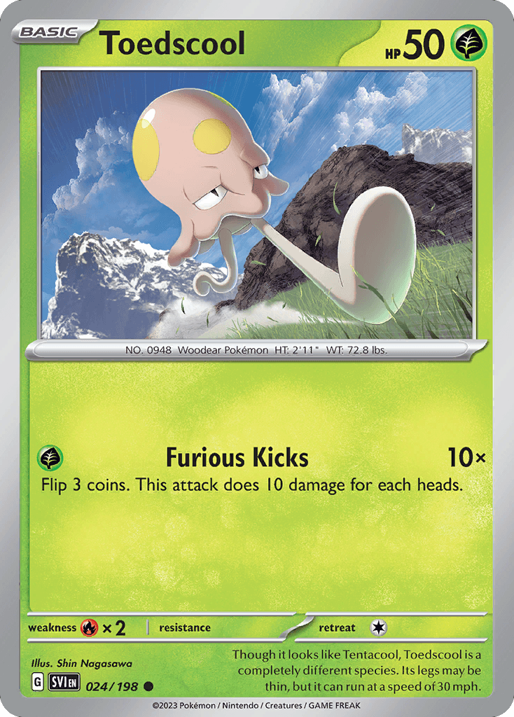 Toedscool, 24/198, Standard