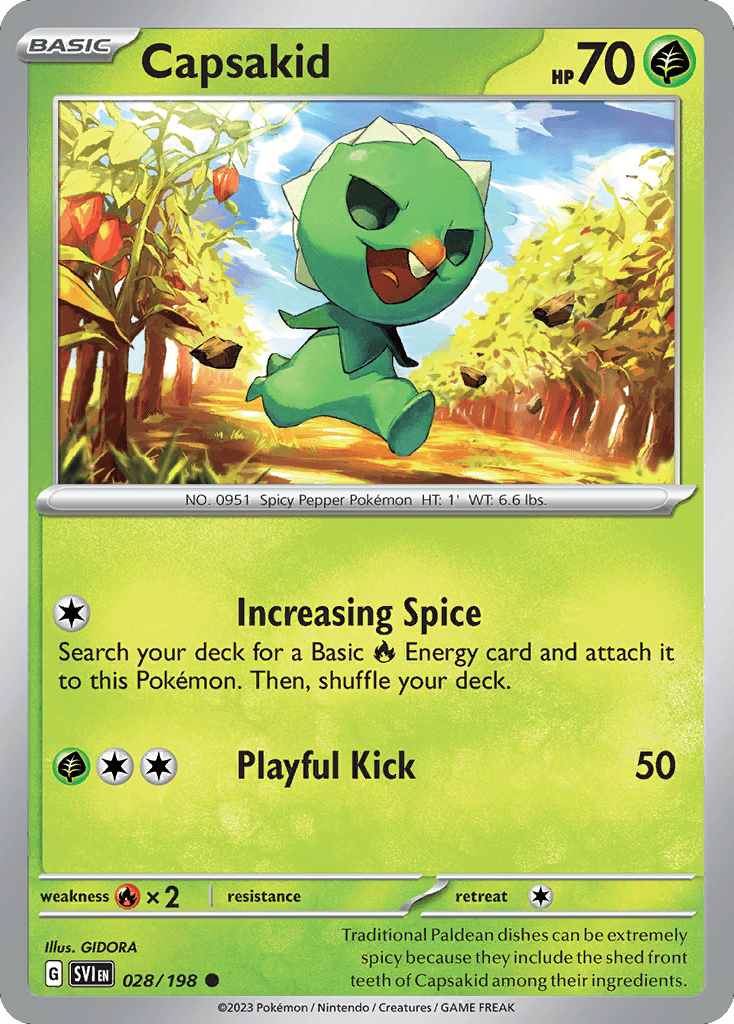 Capsakid, 28/198, Standard