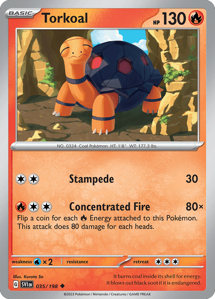 Torkoal, 35/198, Standard