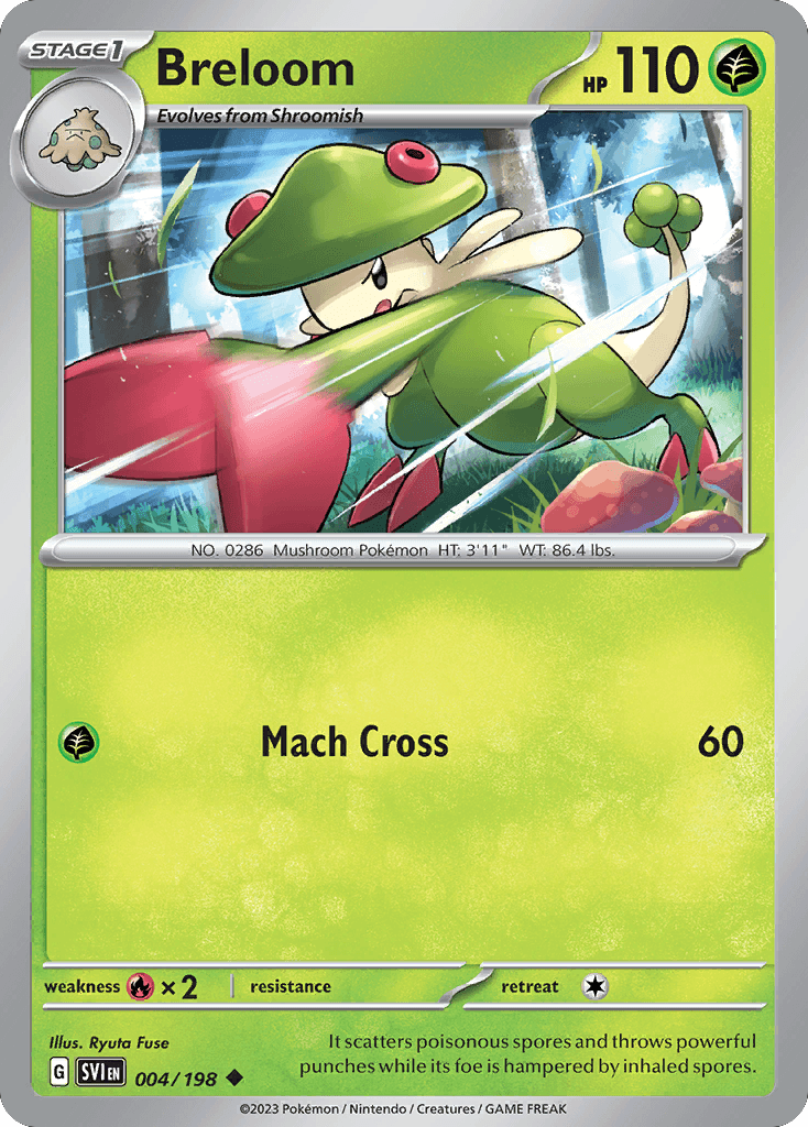 Breloom, 4/198, Standard