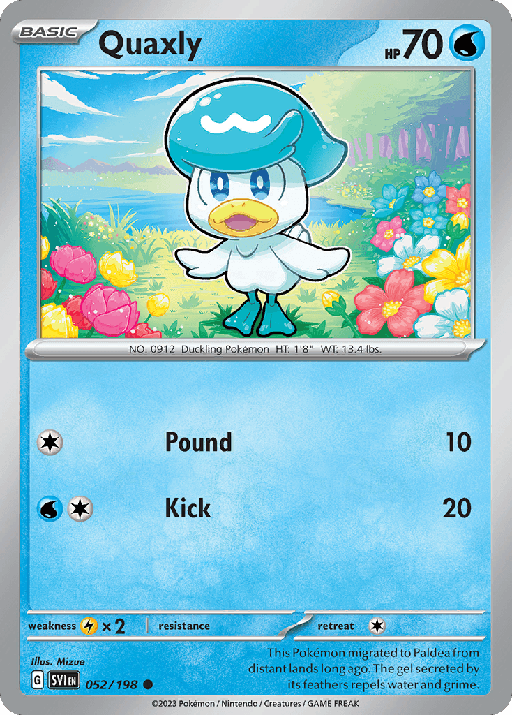 Quaxly, 52/198, Standard