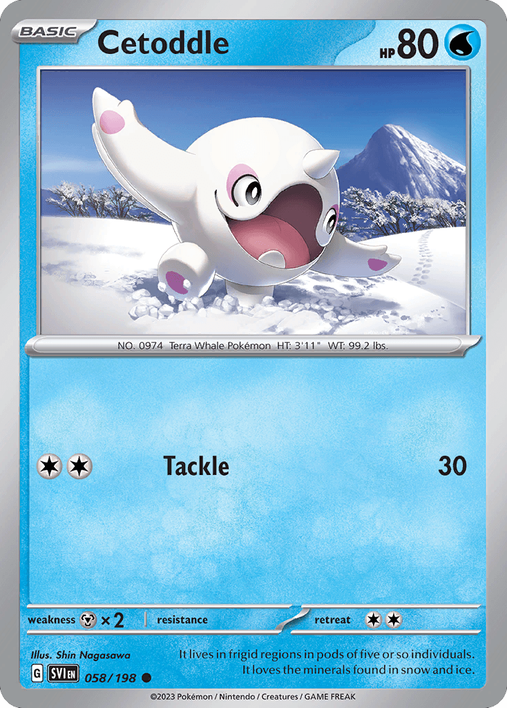 Cetoddle, 58/198, Standard
