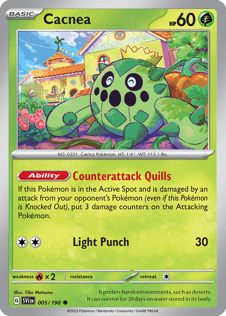 Cacnea, 5/198, Standard