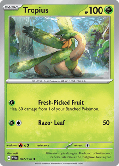 Tropius, 7/198, Standard
