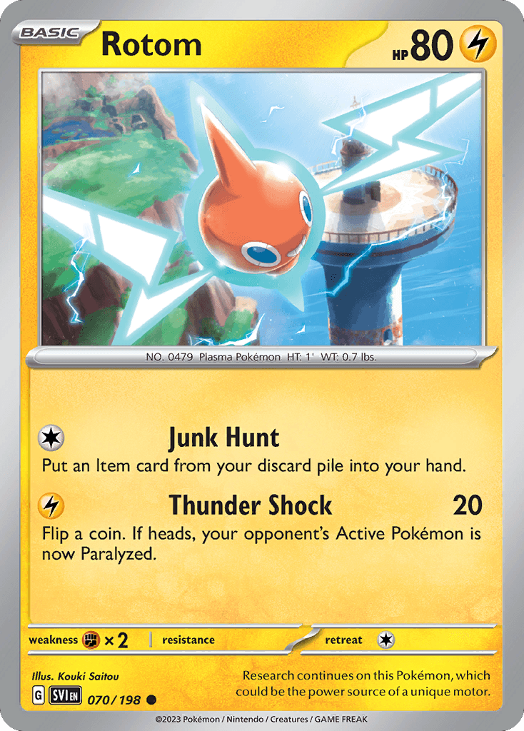 Rotom, 70/198, Standard