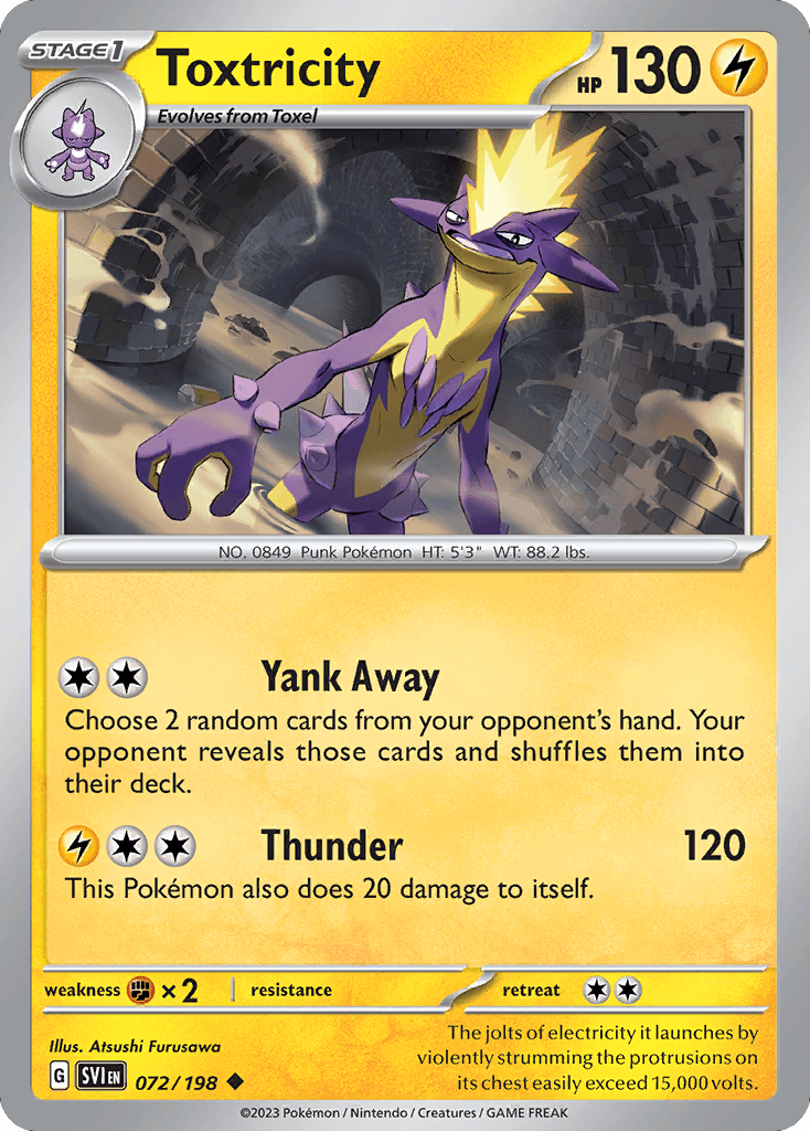 Toxtricity, 72/198, Standard