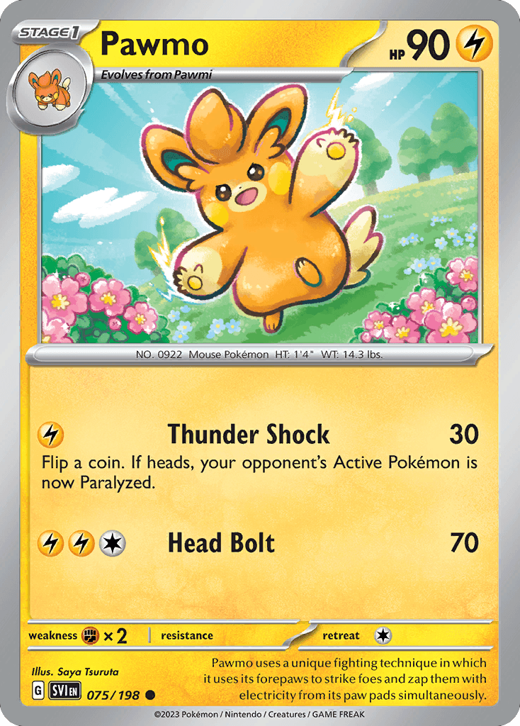 Pawmo, 75/198, Standard