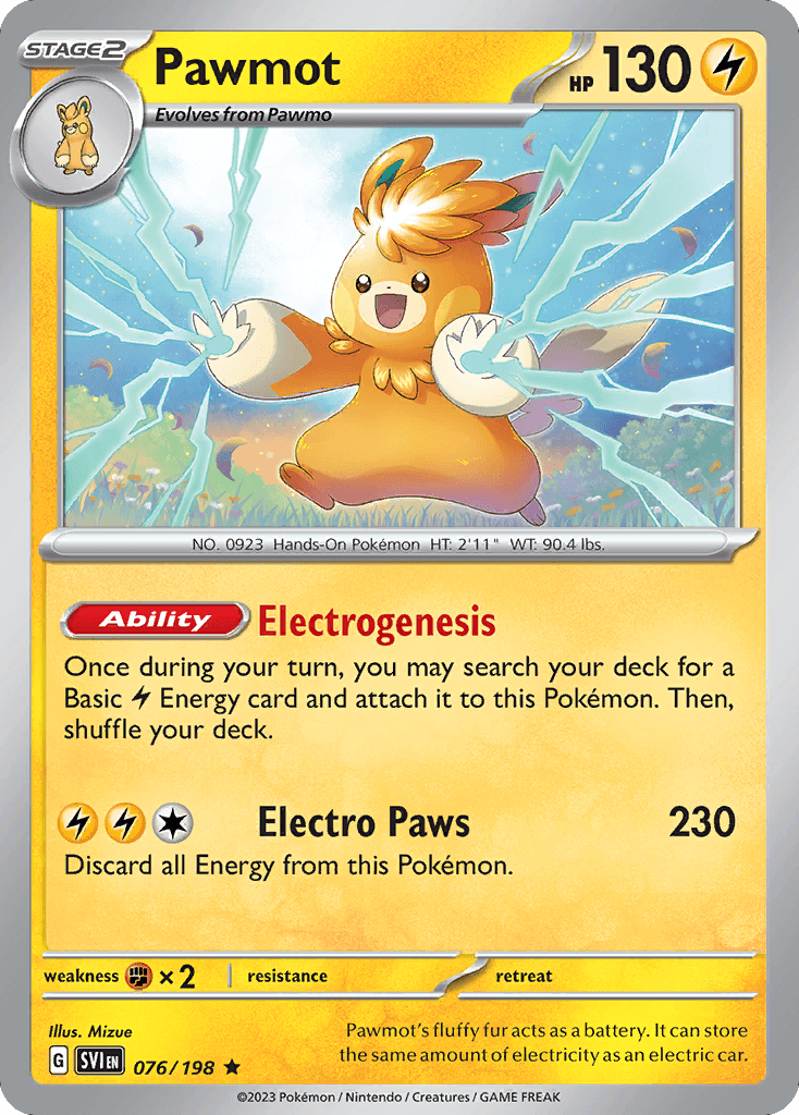 Pawmot, 76/198, Standard
