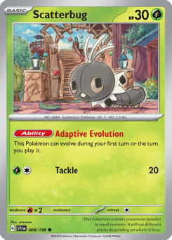 Scatterbug, 8/198, Standard