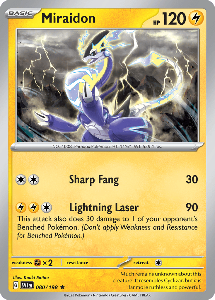 Miraidon, 80/198, Standard