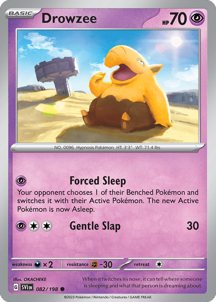 Drowzee, 82/198, Standard