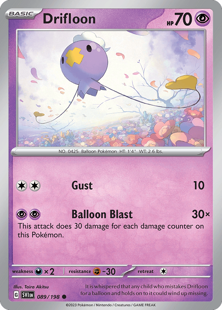 Drifloon, 89/198, Standard